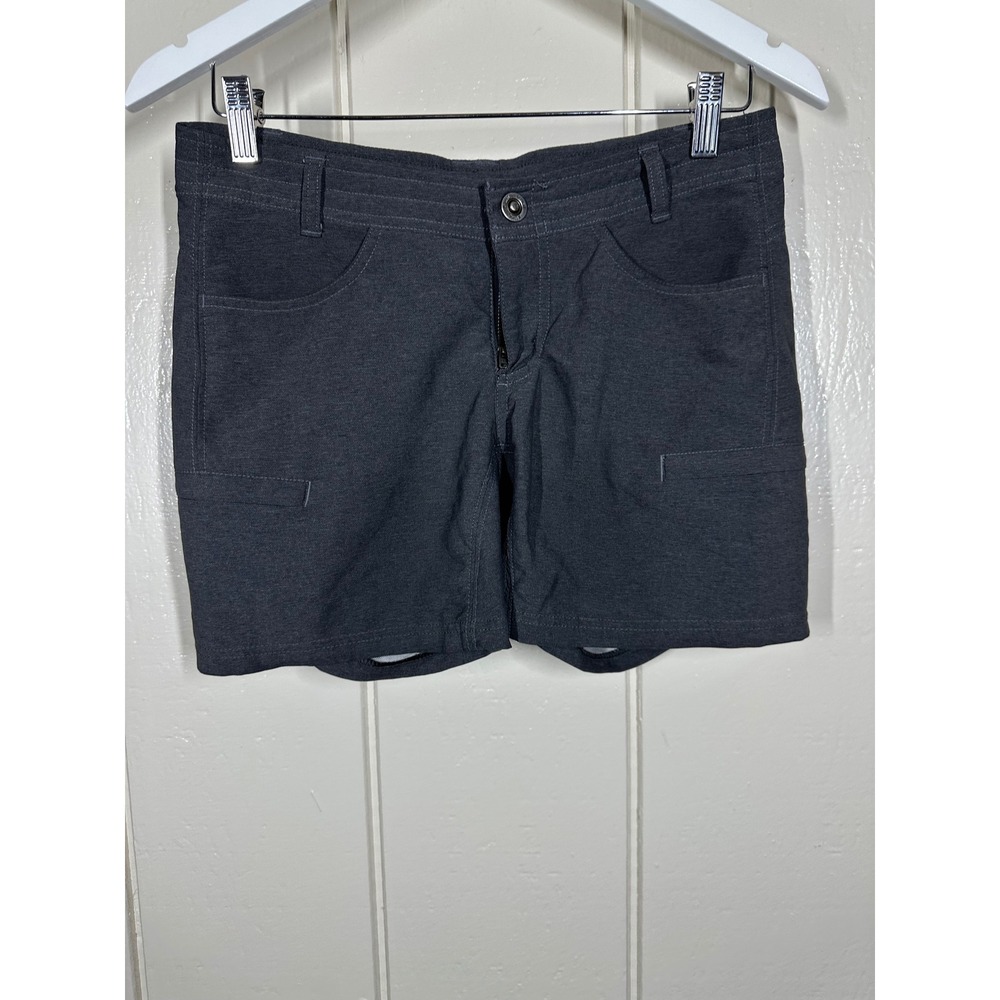 KUHL Shorts Womens 2 Gray Hiking Outdoor Casual Utility Pockets 7842
